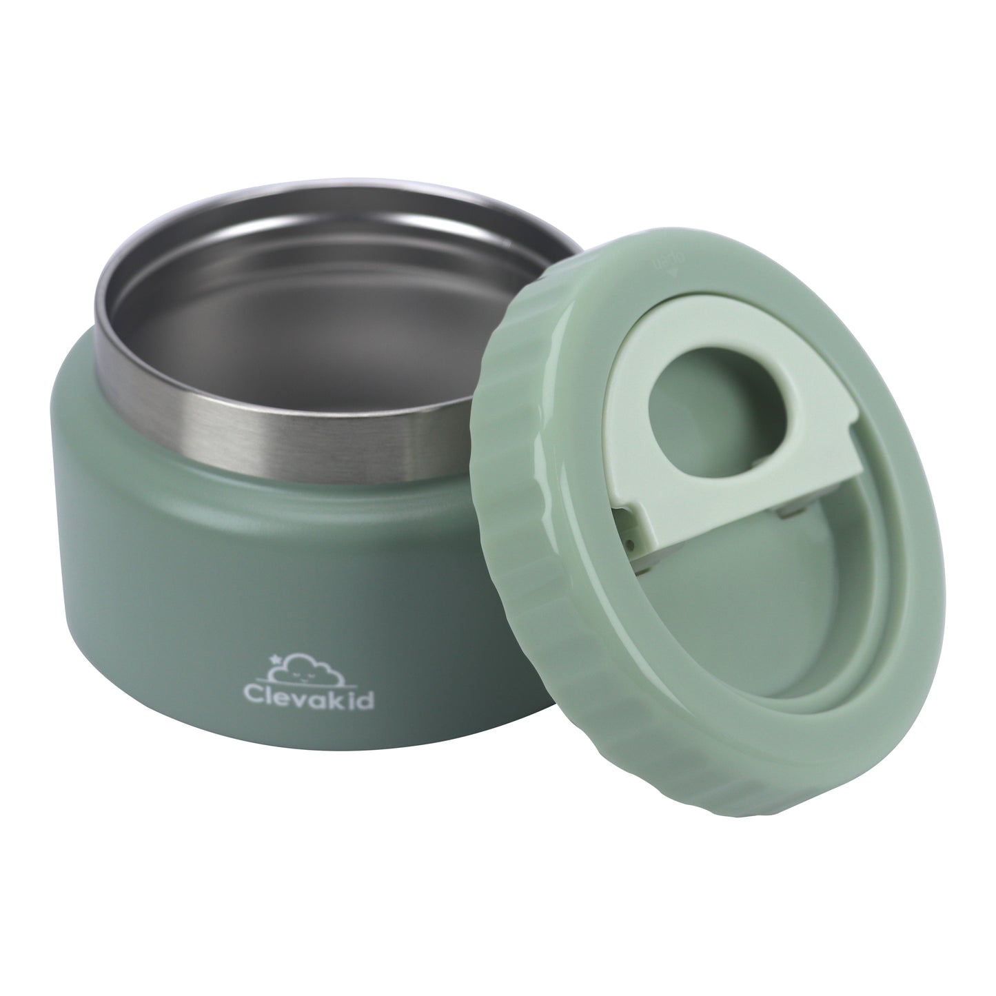 Thermal Food Jar Green  Olive 250ML \8 OZ