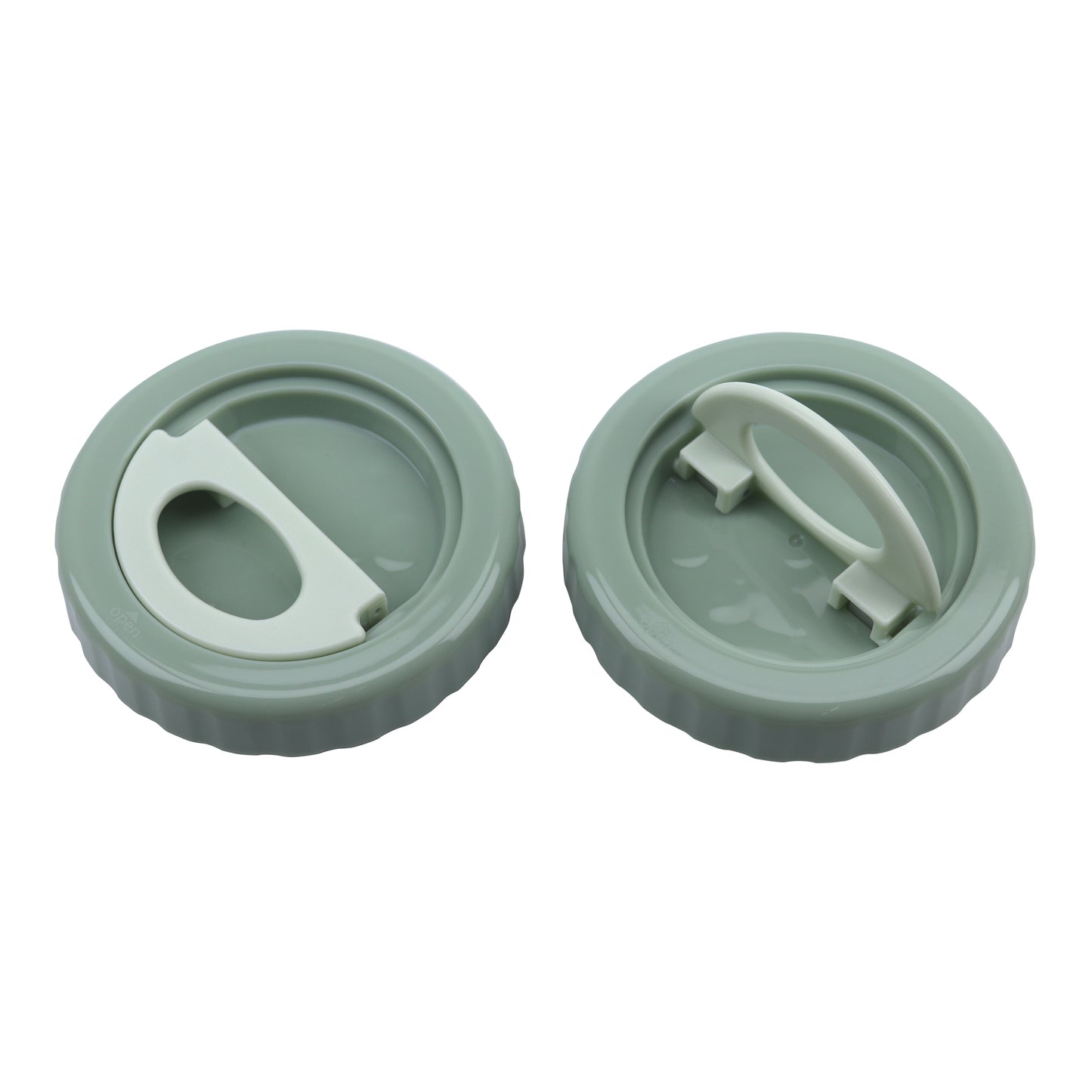 Thermal Food Jar Green  Olive 250ML \8 OZ - stars Design