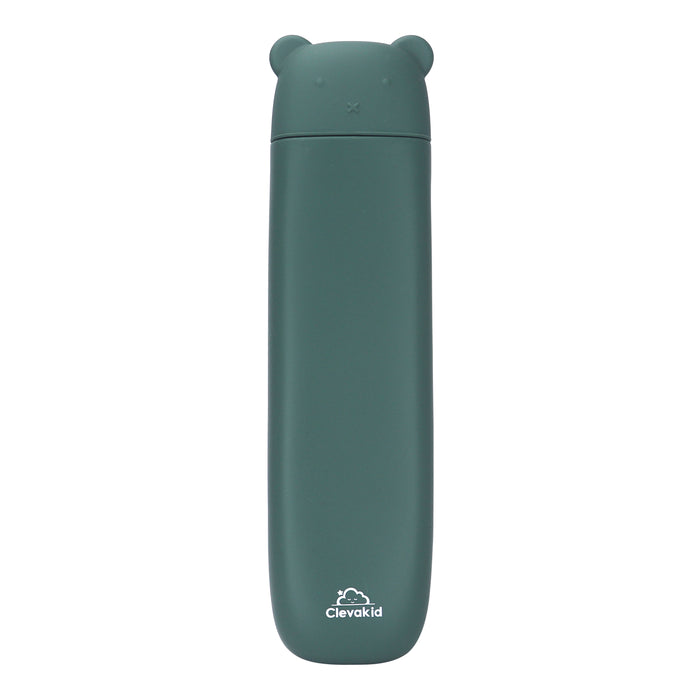 Silicone Cutlery Storage Box - Dark Green