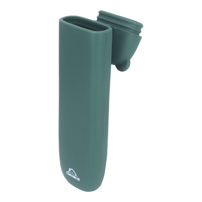 Silicone Cutlery Storage Box - Dark Green