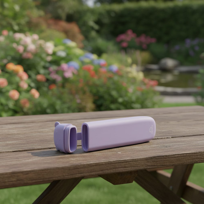 Silicone Cutlery Storage Box - Purple Light