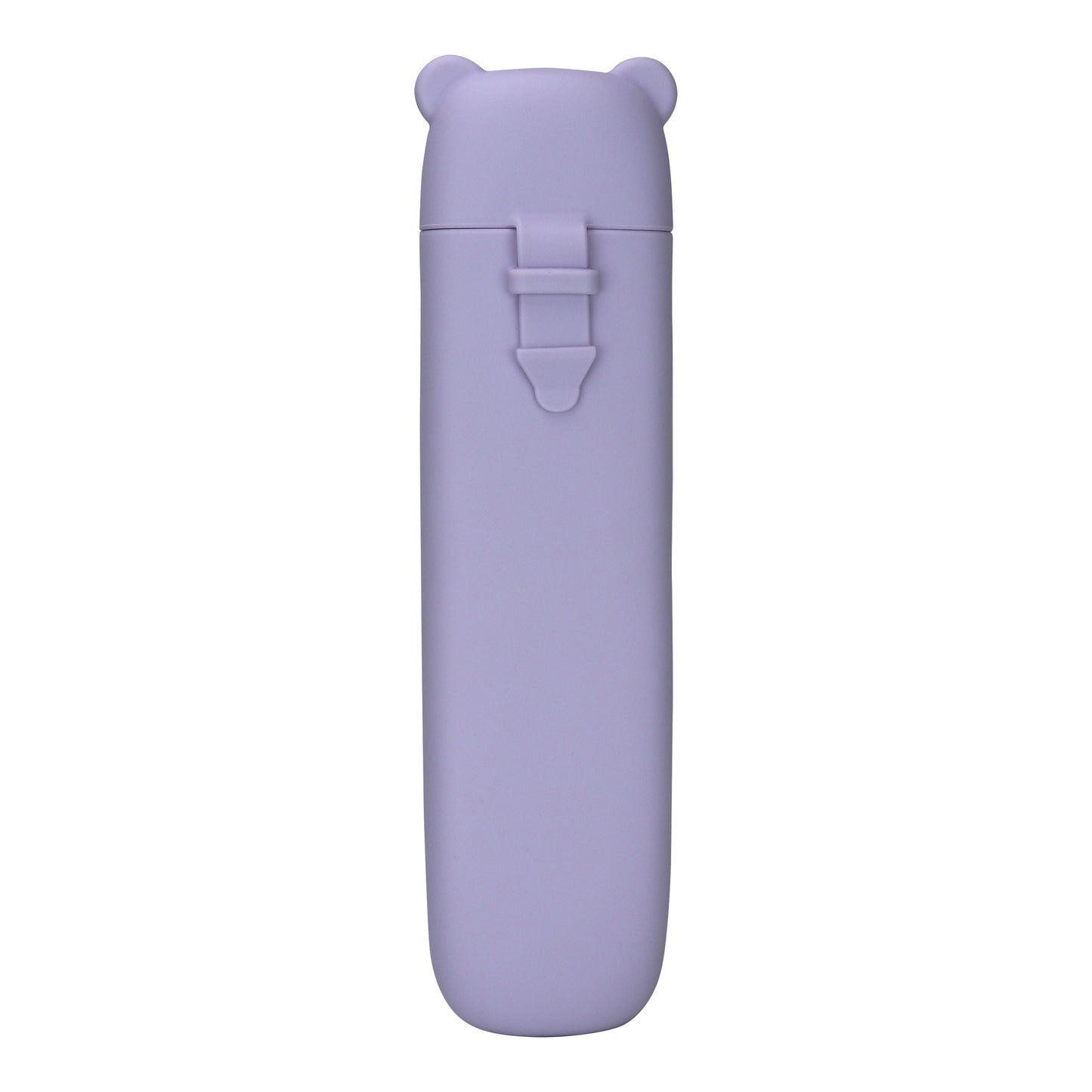Silicone Cutlery Storage Box - Purple Light