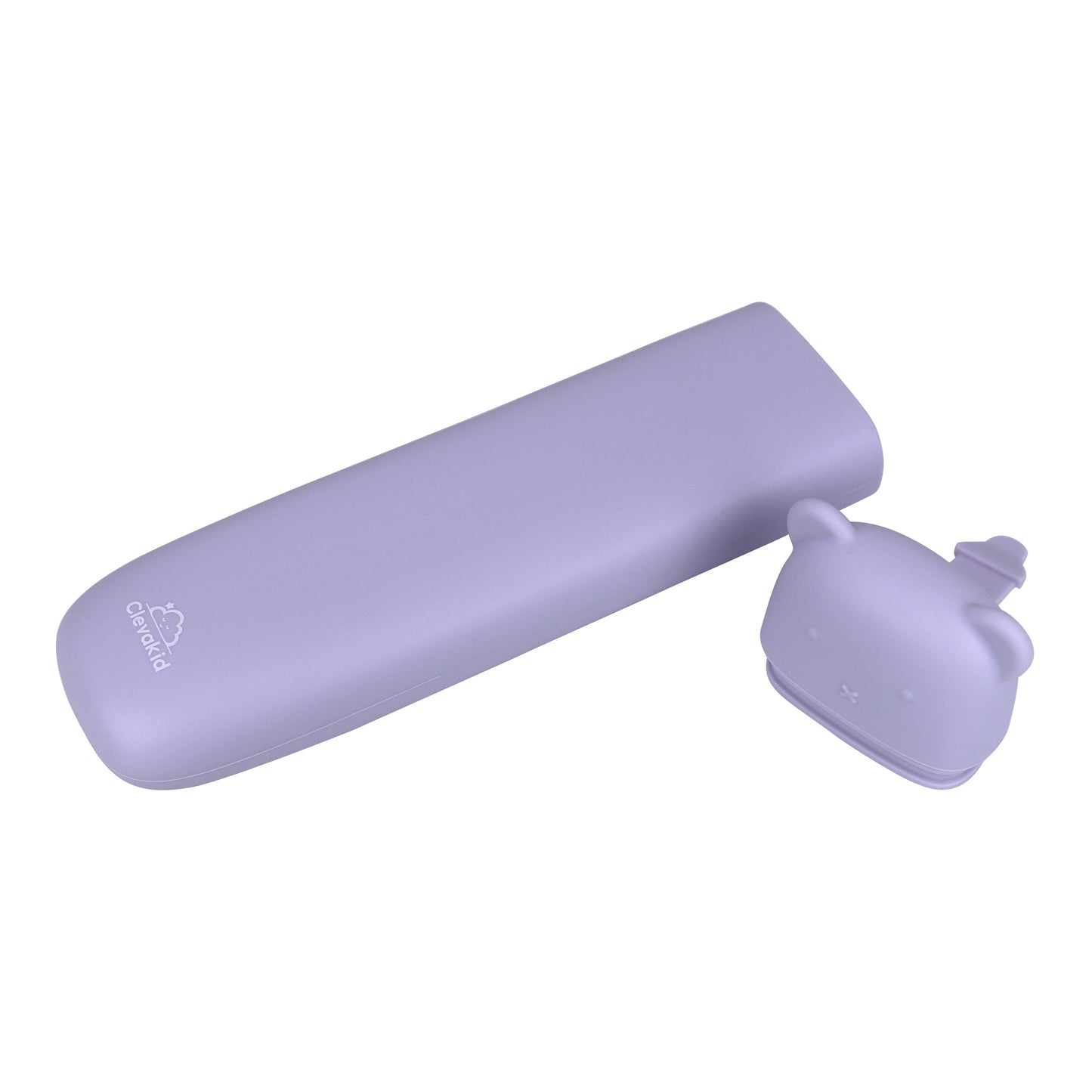 Silicone Cutlery Storage Box - Purple Light