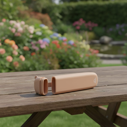 Silicone Cutlery Storage Box - Pink Powder