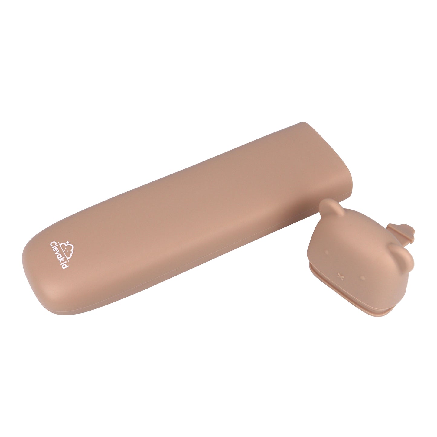 Silicone Cutlery Storage Box - Pink Powder