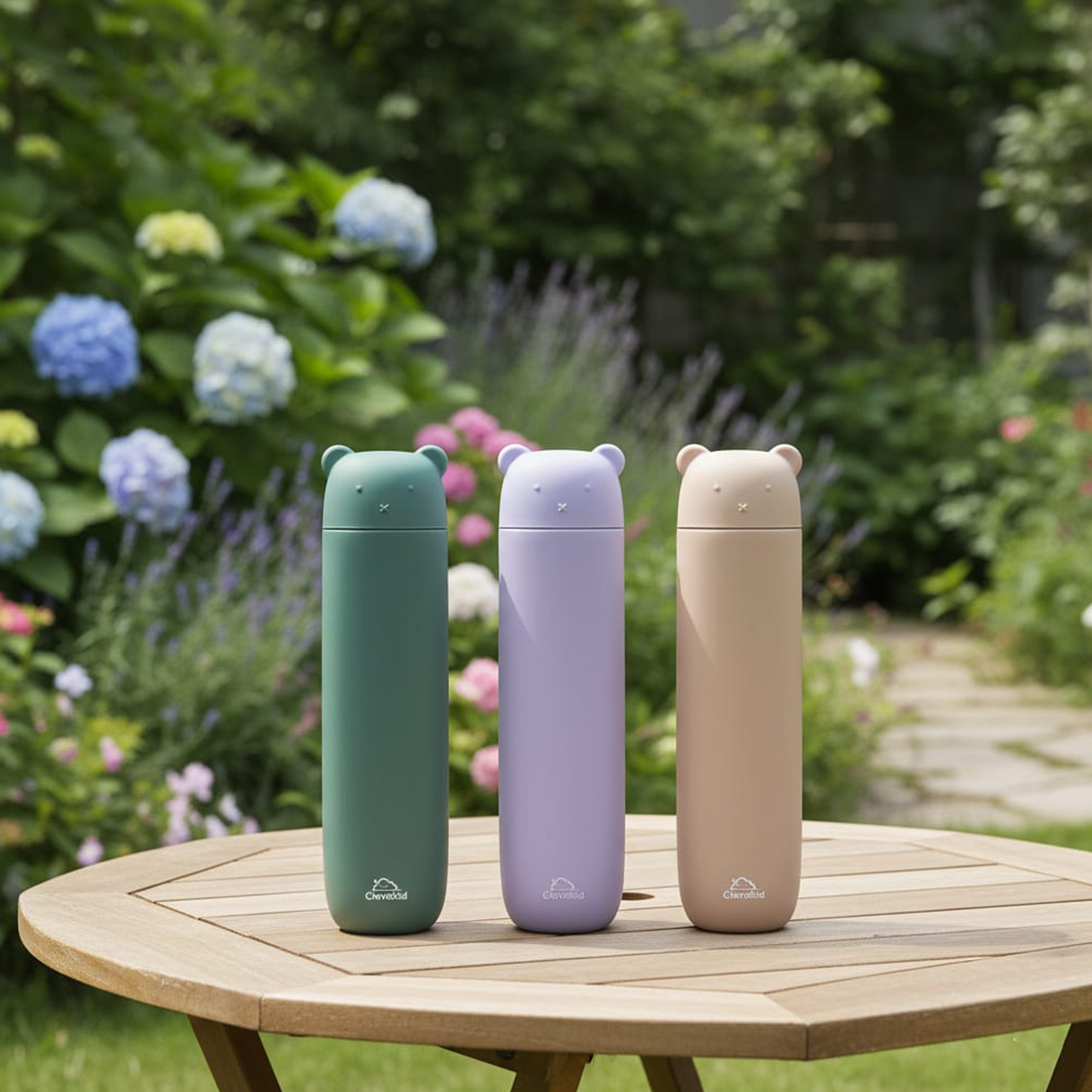 Silicone Cutlery Storage Box - Purple Light