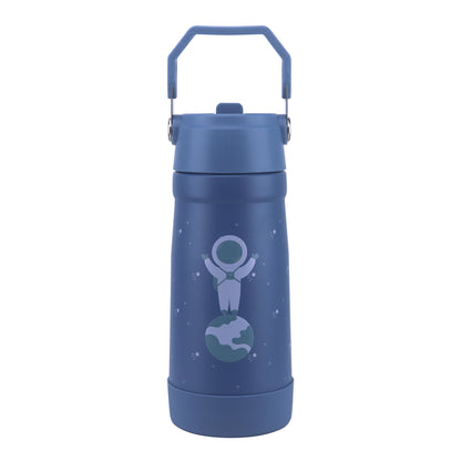 Stainless Steel Water Bottle Blue Turquoise- 530ML\18 OZ - ClevaAstroo Friend