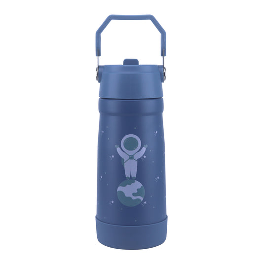 Stainless Steel Water Bottle Blue Turquoise- 530ML\18 OZ - ClevaAstroo Friend