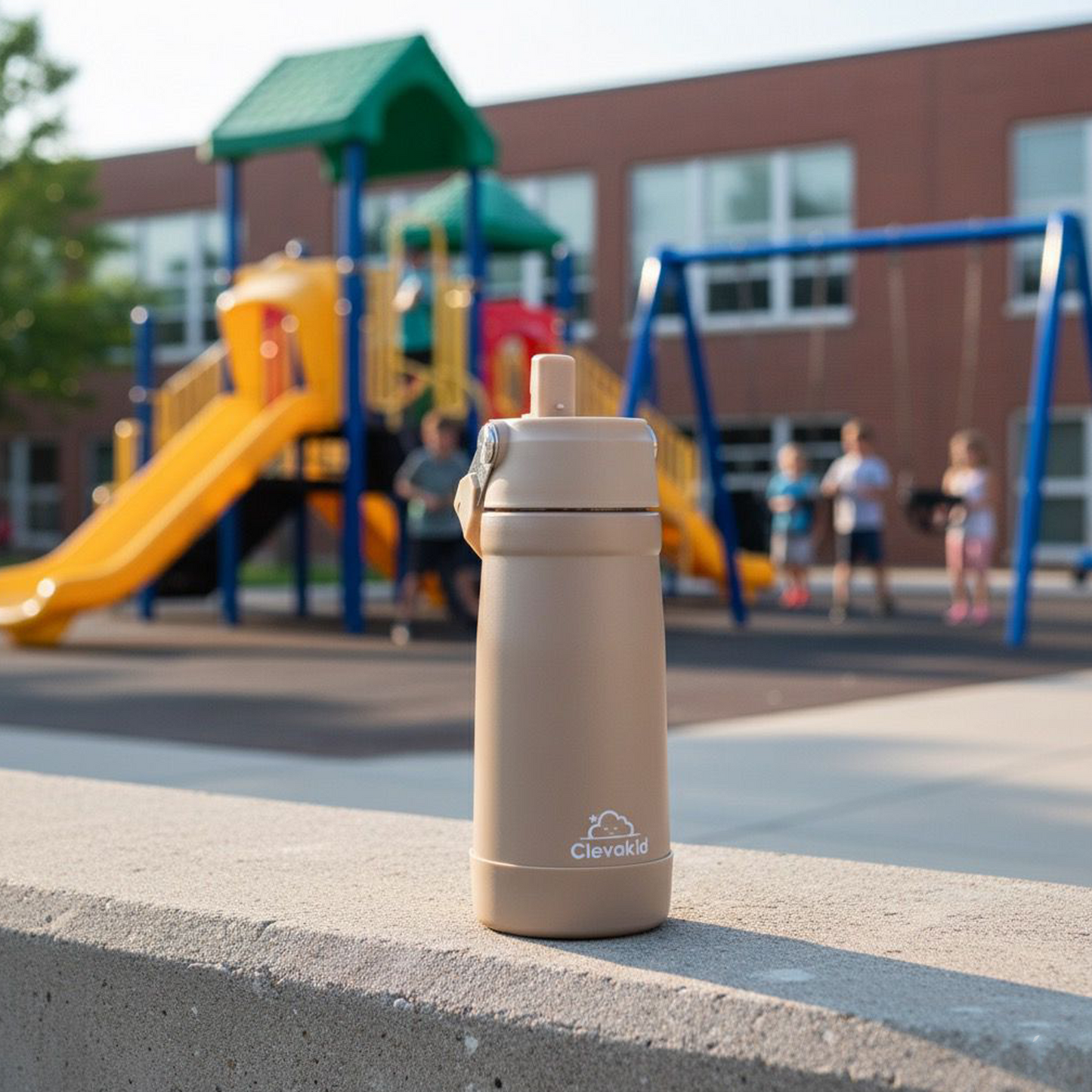 Stainless Steel Water Bottle Brown Latte- 530ML\18 OZ