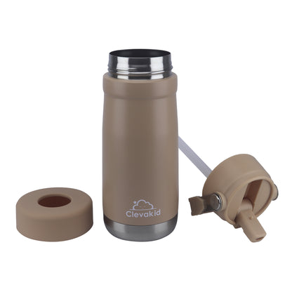 Stainless Steel Water Bottle Brown Latte- 530ML\18 OZ