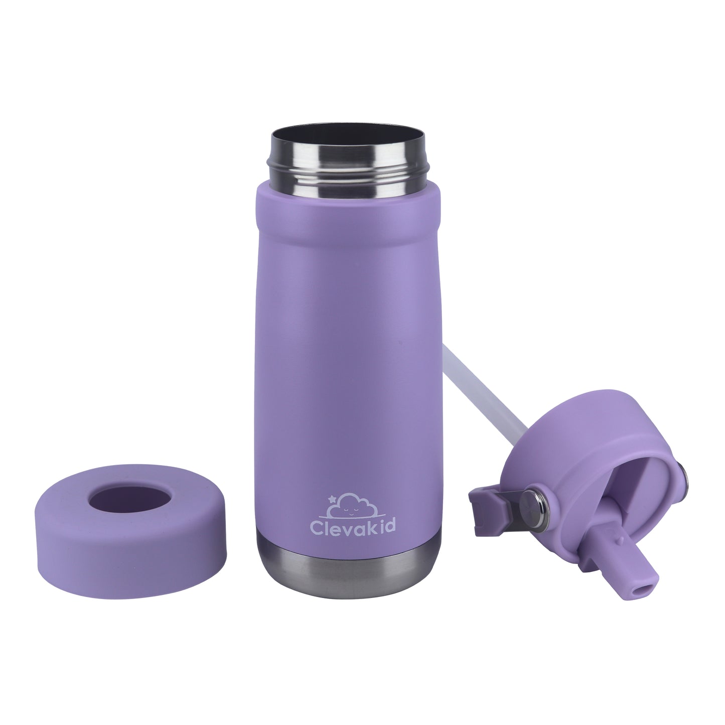 Stainless Steel Water Bottle Purple Light- 530ML\18 OZ