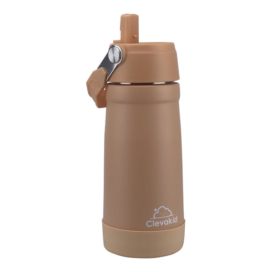 Stainless Steel Water Bottle Orange Light Peach- 530ML\18 OZ