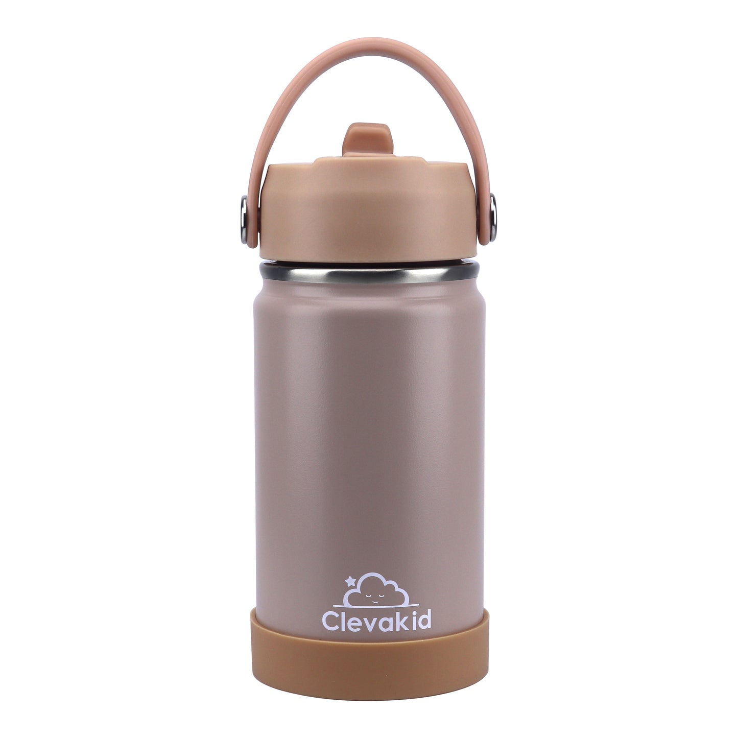 Stainless Steel Water Bottle Dark Brown Toffee- 350ML\12 OZ