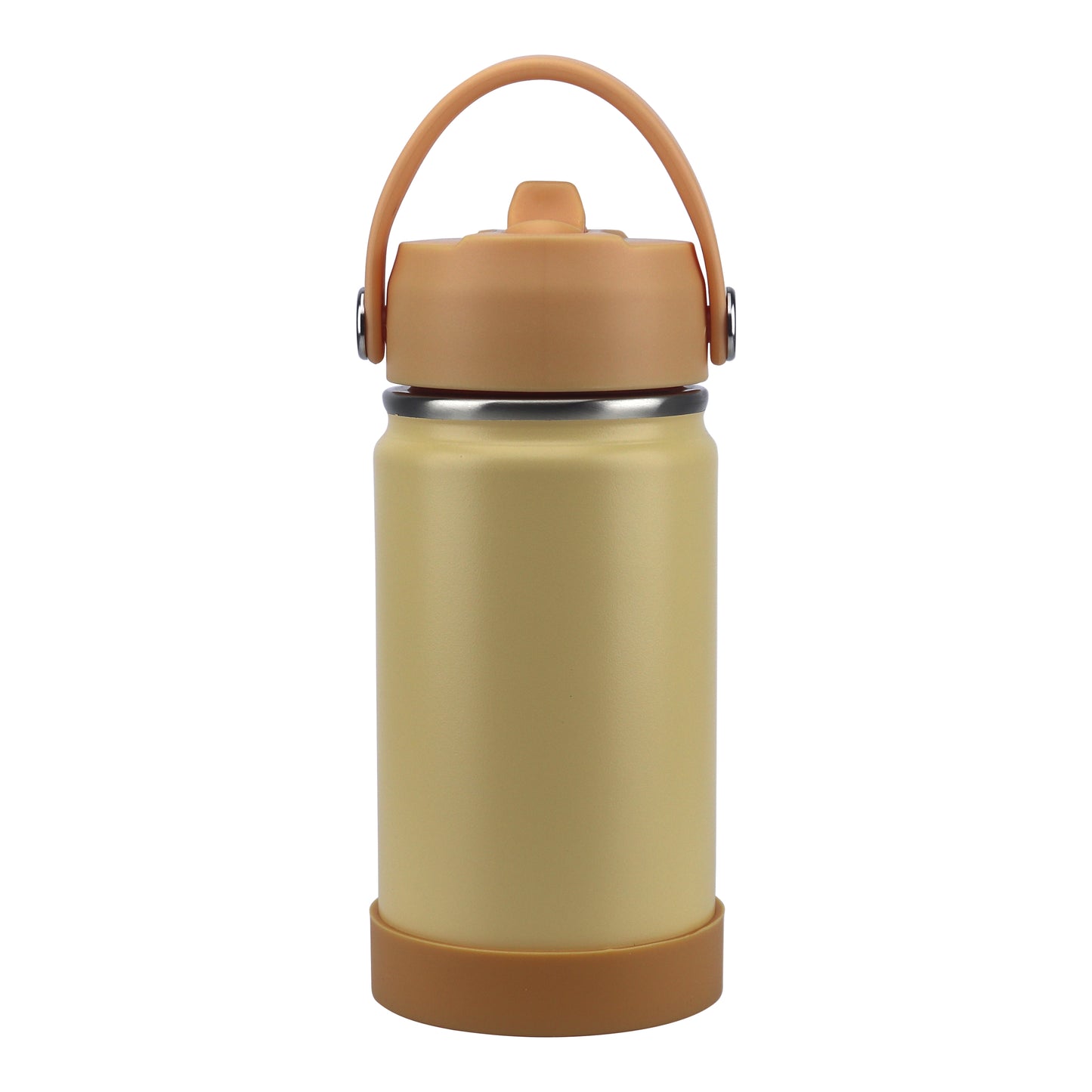 Stainless Steel Water Bottle Orange Light- 350ML\12 OZ