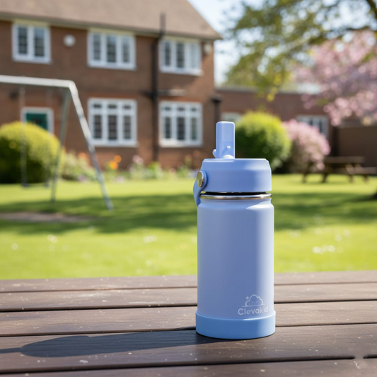 Stainless Steel Water Bottle Blue Ice- 350ML\12 OZ