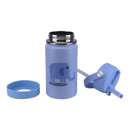 Stainless Steel Water Bottle Blue Ice- 350ML\12 OZ - ClevaTusk Friend