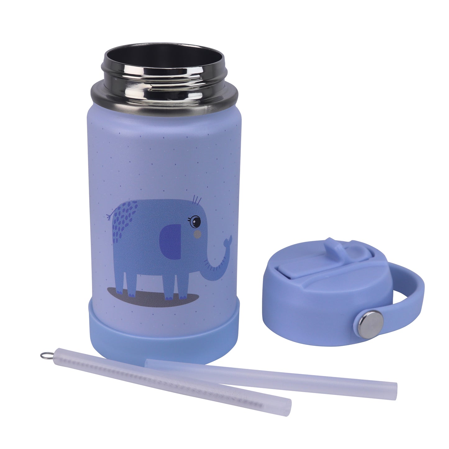 Stainless Steel Water Bottle Blue Ice- 350ML\12 OZ - ClevaTusk Friend