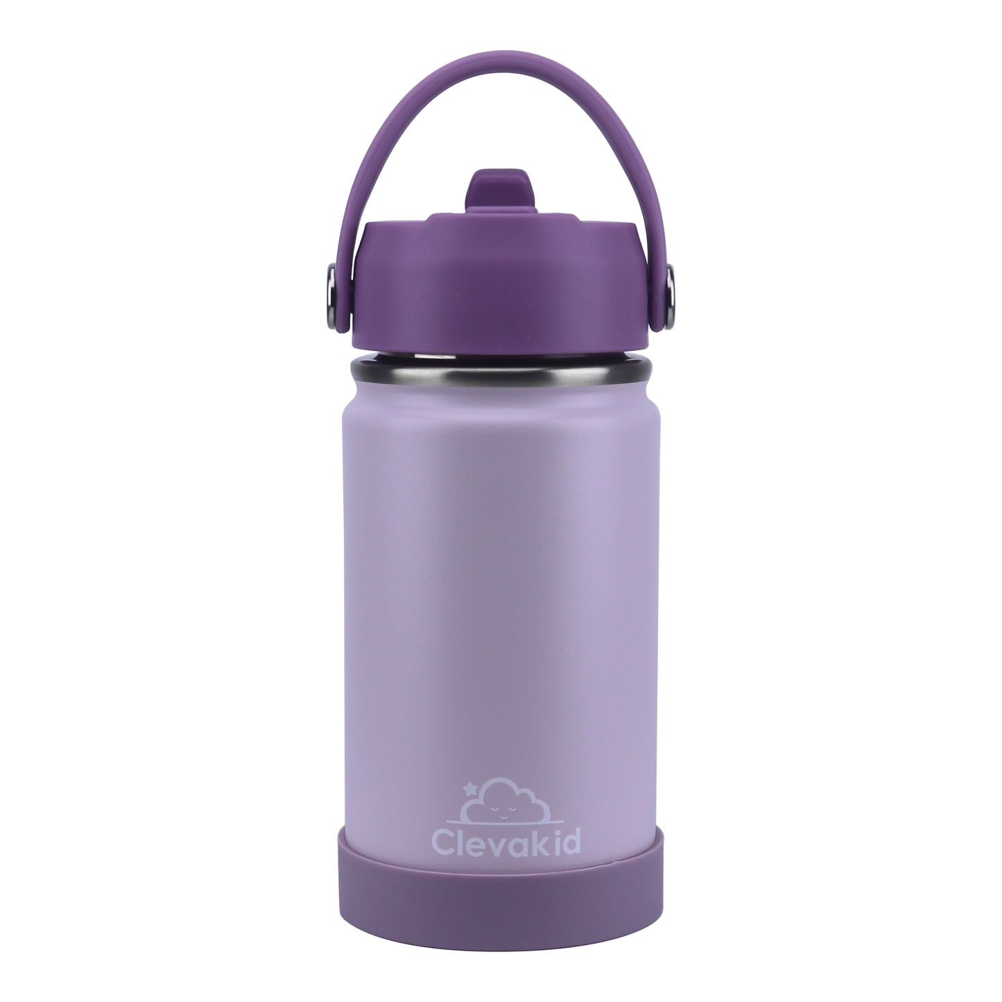 Stainless Steel Water Bottle Purple Light Powder- 350ML\12 OZ
