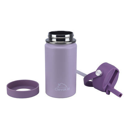 Stainless Steel Water Bottle Purple Light Powder- 350ML\12 OZ