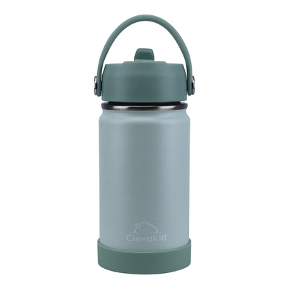 Stainless Steel Water Bottle Green Light Mint- 350 ML\12 OZ - ClevaInk Friend