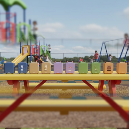 Mega Lunch Box Purple Light 1600ML\54 OZ- ClevaMingoo Friend