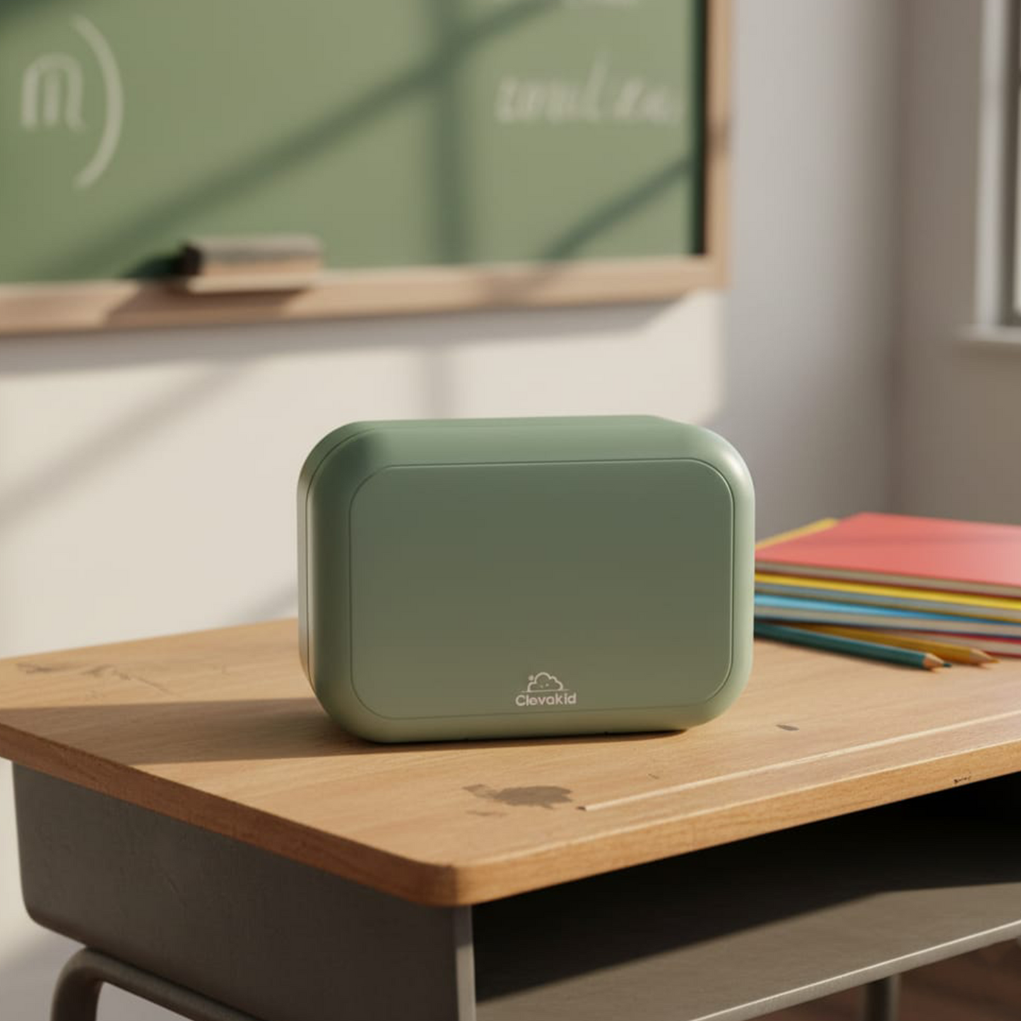 Midi  Lunch Box Green  Olive 900ML \30 OZ